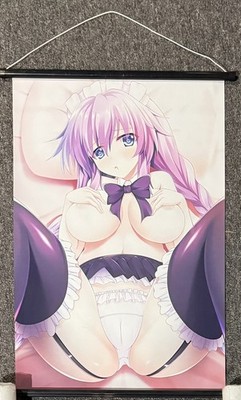 Nepgear Purple Sister Hyperdimension Neptunia A2 wall scroll ecchi