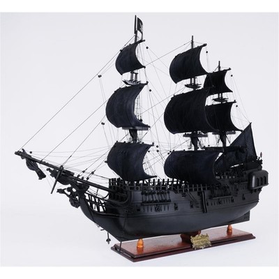 Old Modern Handicrafts T295 Black Pearl Pirate Ship for sale
