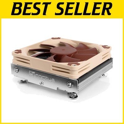 Low-Profile CPU Cooler for Intel - Brown