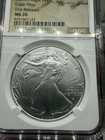 2025P Eagle Privy First Release NGC MS 70 Magnum Opus Silver Eagle