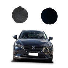 Car Front Bumper Tow Hook Cover Compatible with Deep Blue left Driver Side