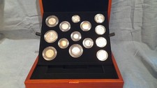 Royal Mint 2021 Premium Proof Coin Set in Display Case with COA