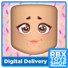 R0BL0X Kandi's Sprinkle FACE Item Toy Code Only DELIVERED Via eBay Message