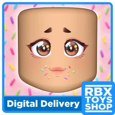R0BL0X Kandi's Sprinkle FACE Item Toy Code Only DELIVERED Via eBay Message