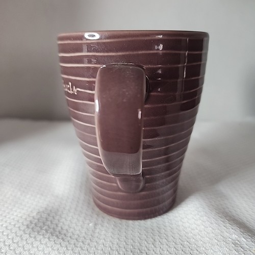 Starbucks Purple Coffee Mug Cup Design House Stockholm Ribbed 2009 12 oz - Picture 4 of 8