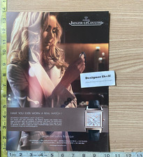 Orologi Jaeger-LeCoultre Reverso Squadra Lady Duetto 2008 Stampa Pubblicità