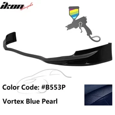 Fits 11-14 Acura TSX Painted #B553P Blue Front Lower Bumper Lip Spoiler PU