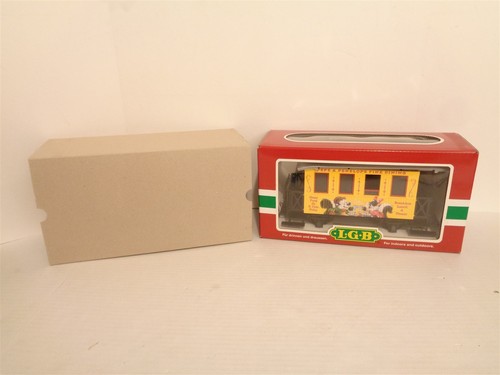 LGB #35056 Looney Tunes Pepe Le Pew vagón comedor fino escala G tren ferrocarril sin usar, en paquete | Condition: Used