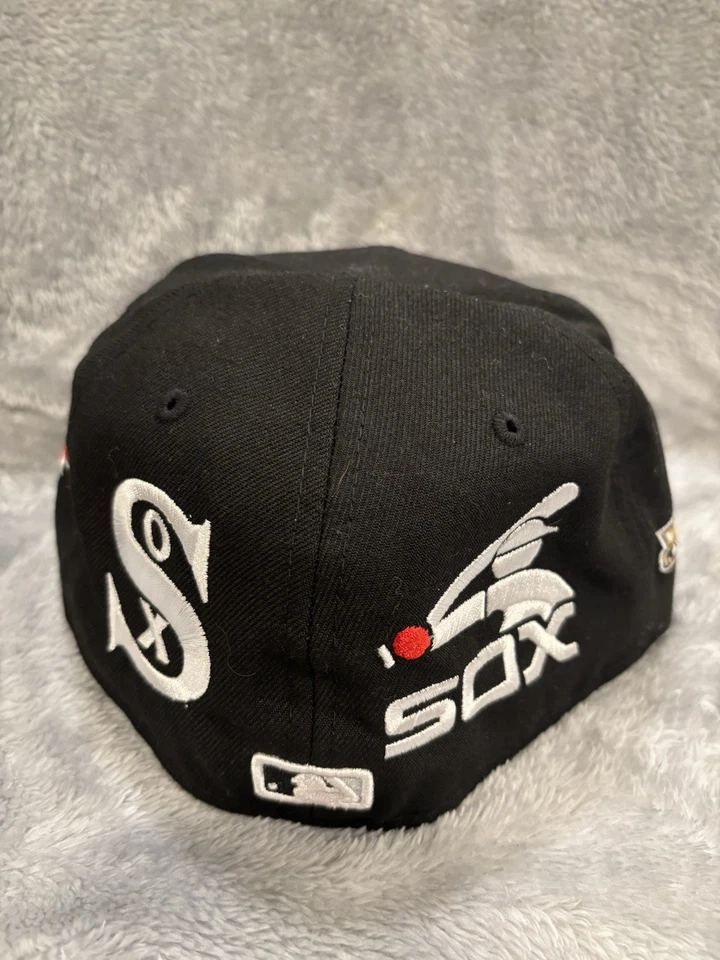 🧢 New Era 59FIFTY Chicago White Sox 2005 World Series Patch Hat – Size 7 3/8 - Image 3 of 4