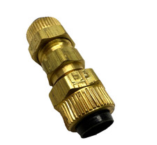Lot of 58x Parker Swagelock 62-P 1/4" Compression Brass Union