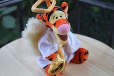 Disney Store: Mini Bean Bag Choir Angel Tigger 9" -Pre-Owned - With Hang Tag-
