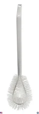 Bent Tip Bowl Brush for Deep Cleaning Toilets & Hard-to-Reach Areas