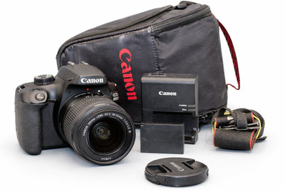 Canon EOS 4000D DSLR Camera + 18-55mm Lens Kit | 18MP WiFi Full HD | Excellent