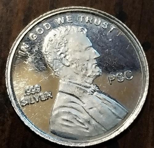 100) 1 GRAM .999 PURE SILVER AMERICAN PROSPECTOR ROUNDS b2