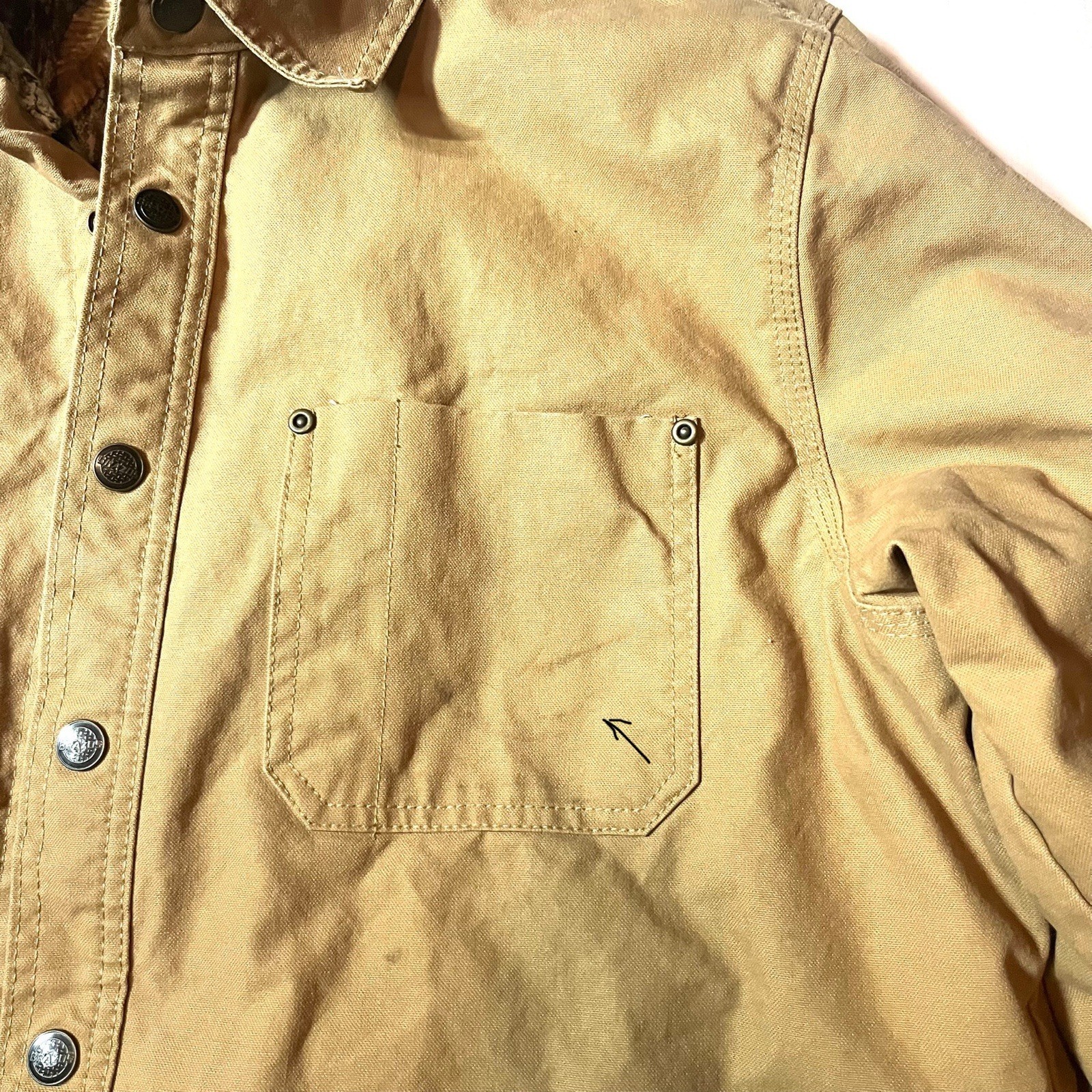 Brazos Work Force Canvas Brown Jacket Workwear Co… - image 4