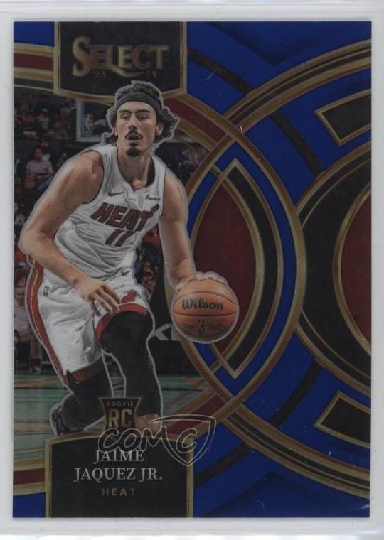 2023-24 Panini Select Premier Level Blue Prizm Jaime Jaquez Jr #102 00jz