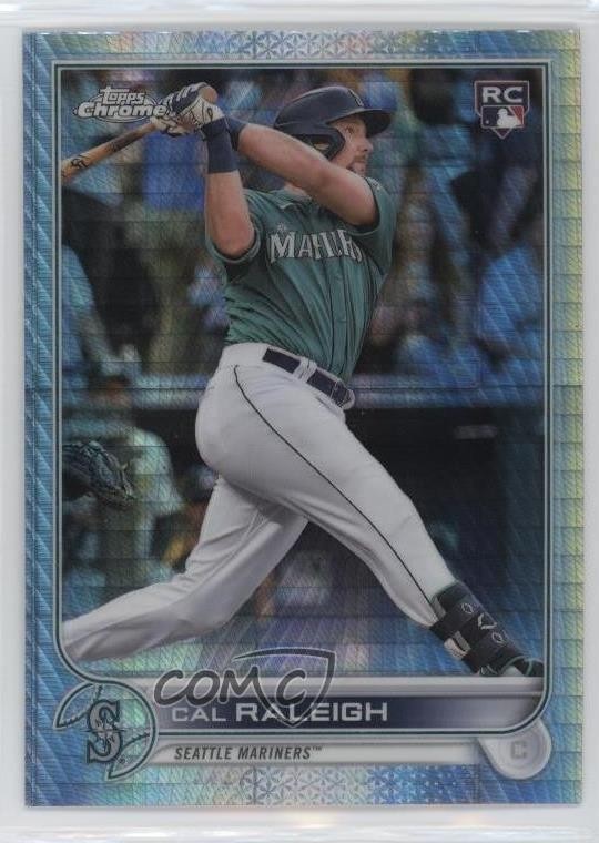 2022 Topps Chrome Sonic Prism Refractor Cal Raleigh #149 8b5