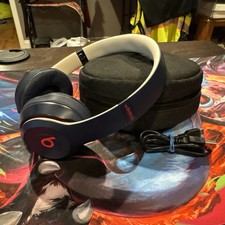 Beats by Dr. Dre Solo 3 Club Collection On Ear Wireless Headphones Navy  Tested