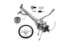 For 1947-54 Chevy Truck 32 Auto Tilt Steering Column Shift 14 Wheel Kit