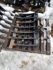 Cat 305 38 Inch Root Rake 45 Mm Pin Mini Excavator New Warrior