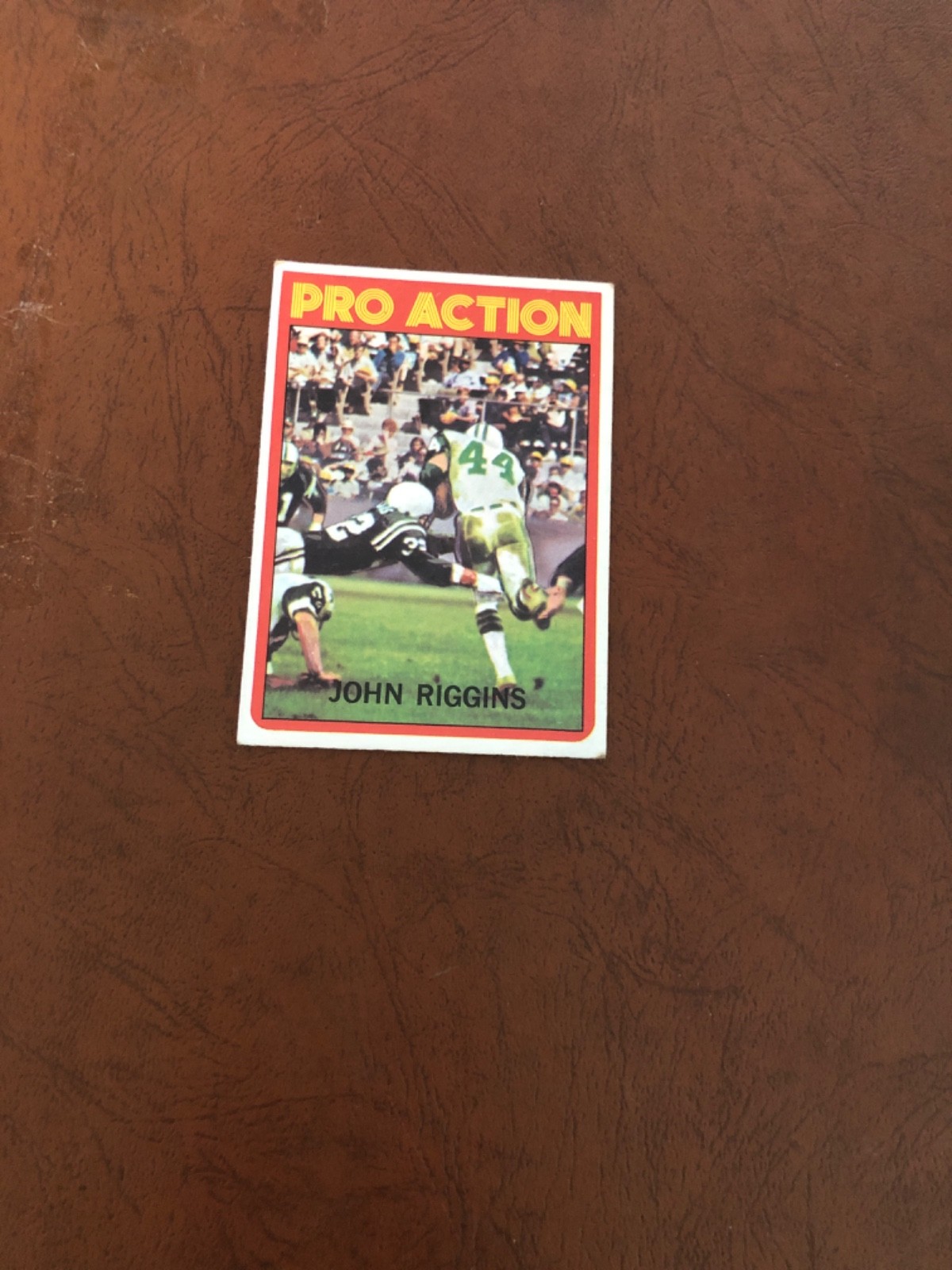 1972 Topps - Pro Action John Riggins #126 (RC)