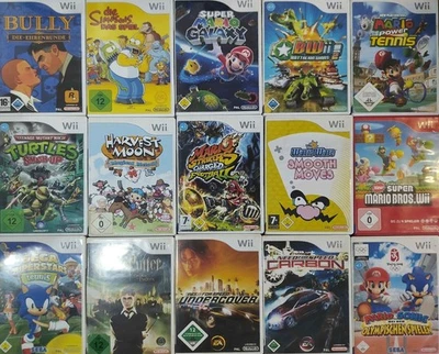 Wii Spiele Konvolut Sammlung 33 Spiele - Bild 1 von 3