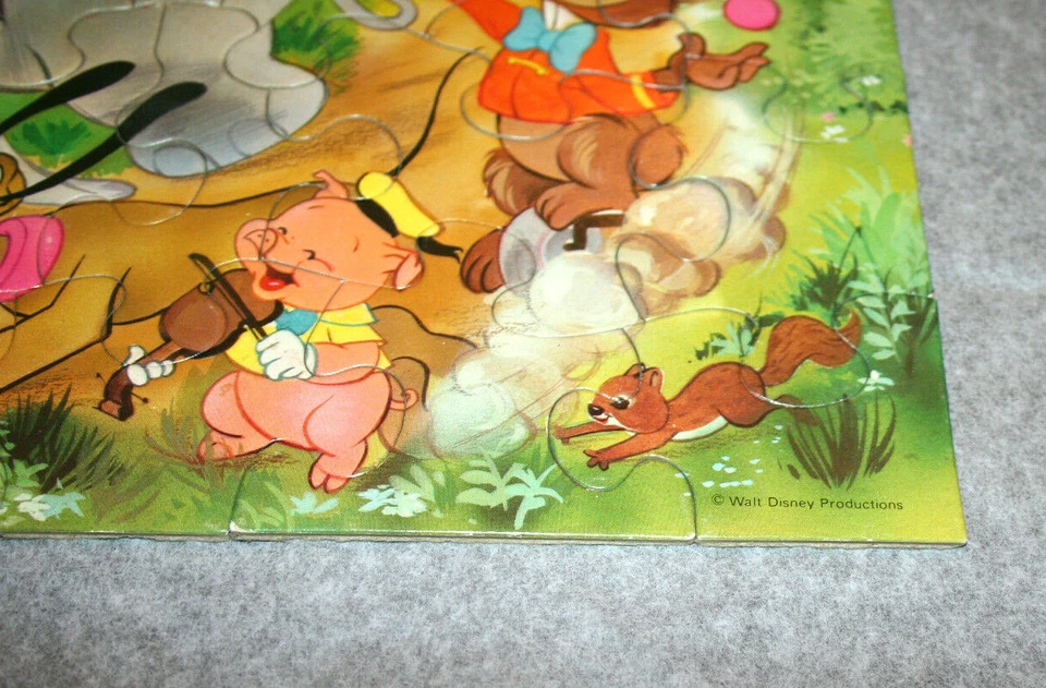 VTG 1973 Springbok Disney On Parade Children's Puzzle 48 piece **Missing 1 Piece - Image 3 of 4
