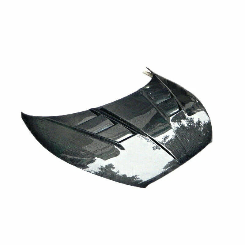 Fit for Hyundai Veloster 2011-2016 Carbon Fiber Front Hood Vented Bonnet Cover - Image 3 of 4