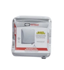 Hubbell Taymac Pro-Grade Receptacle Cover Weatherproof 2-Gang Weather MM1410G