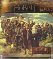 The Hobbit: An Unexpected Journey Bilbo,Gandalf  Dwarves Computer Mouse Pad NEW