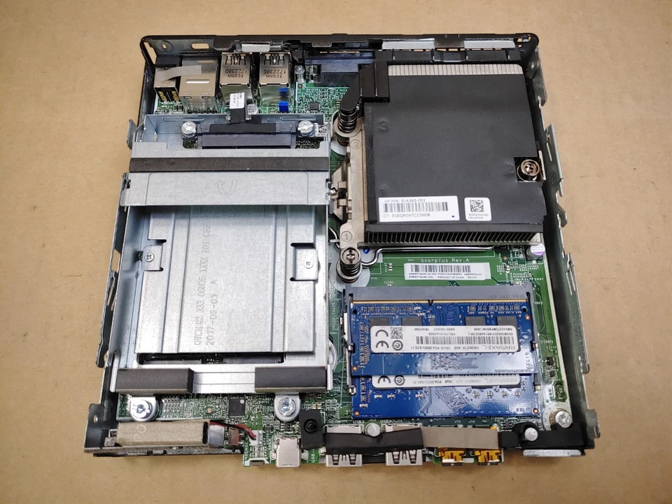 HP EliteDesk 800 G3 DM 35W Intel i5-7500T✔12GB✔ *SIN HDD/SIN AC* *SIN VENTILADOR* **LEER** Foto 2 de 4