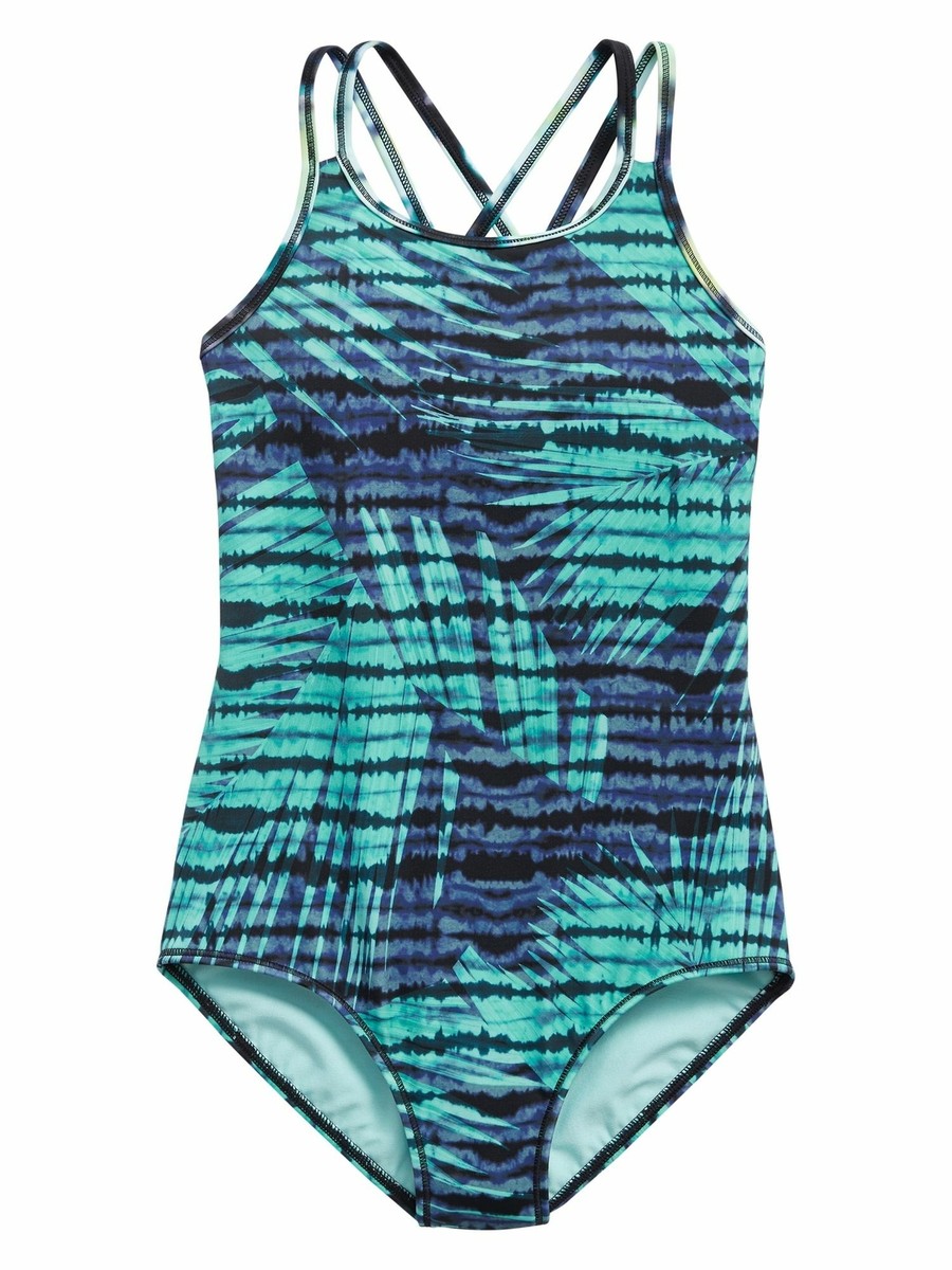 Athleta Girl Palm Tie Dye One Piece Swim Suit NWT Various Sizes