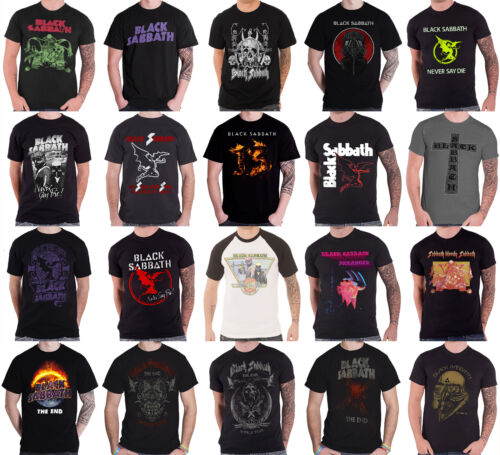 Official Black Sabbath T Shirt US Tour 78 band logo Ozzy Paranoid mens new