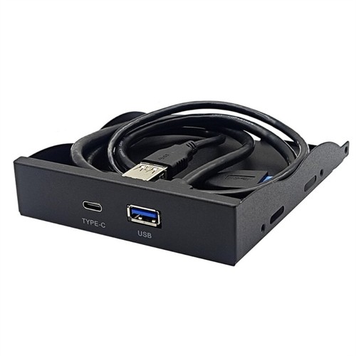 USB3.0+TypeC Floppy Drive Panel Save Space Keep Computer Neat for Desktop Case - Afbeelding 7 van 8