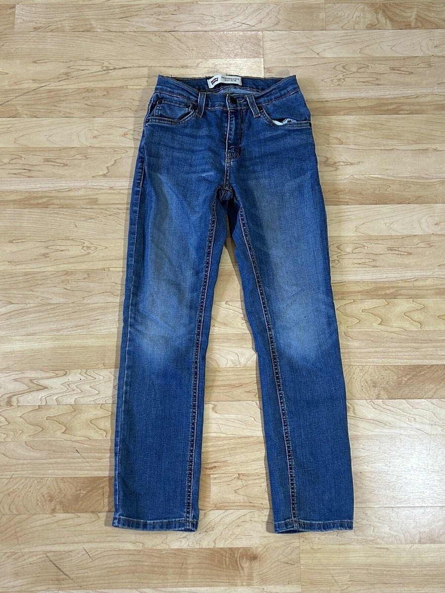 Boys Levis 511 Slim Fit Boys Jeans Blue Denim size 12 Reg 26x26
