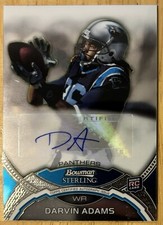 2011 Bowman Sterling Darvin Adams Rookie Autograph RC Auto Auburn Tigers (A)