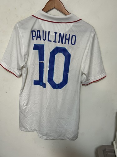 Nike Authentic Herren L USA Nationalmannschaft Heim Trikot Dry Fit Futbol Paulinho 10 - Bild 6 von 8