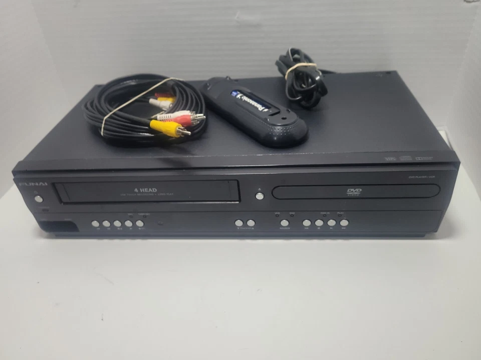 Funai DV220FX4 DVD VCR Combo Player Tested & Working W/REMOTE - Image 4 of 4