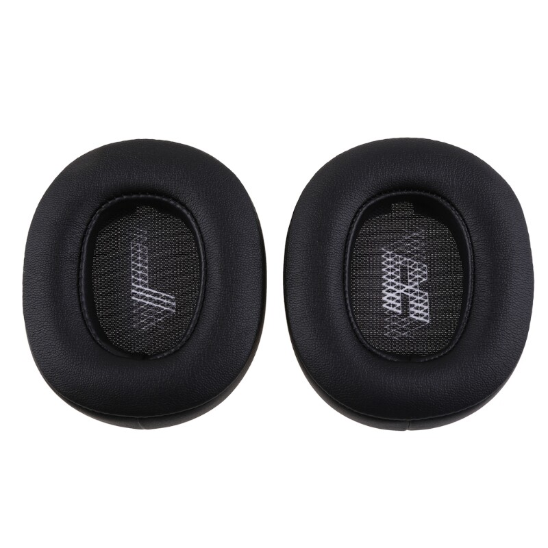 2 Pieces Leather Ear Pads Cushion Cover Replacement Earpads for E55BT Headset