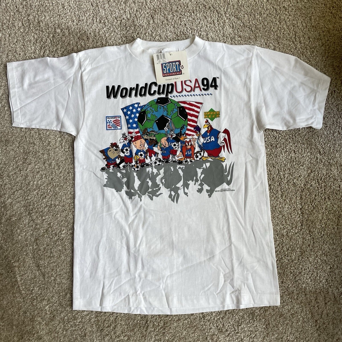 World Cup USA 94 サッカーTシャツ Lサイズ World Cup USA 94 Logo Soccer T Shirt S Sport Grey | Amazon.com