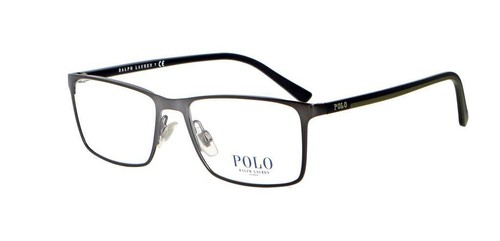 occhiali da vista uomo rettangolari Polo Ralph Lauren montatura PH 1165  metallo | eBay