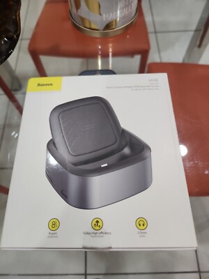8 in 1 Phone Holder Docking Station Baseus Mate Intelligent HUB Expanded Socket