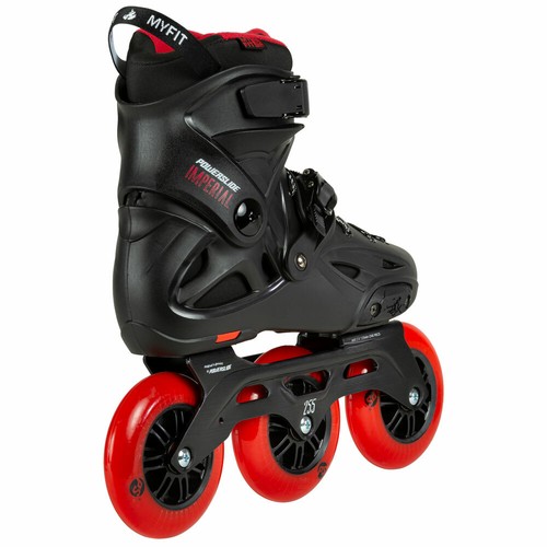 Powerslide Imperial 110 Inline Skates 3 Rollen Urban Fitness Profi-Inlineskates - Bild 4 von 10