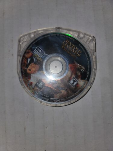 Sony PSP Untold Legends: The Warrior's Code Game Disc tylko przetestowany i działa - Zdjęcie 1 z 1