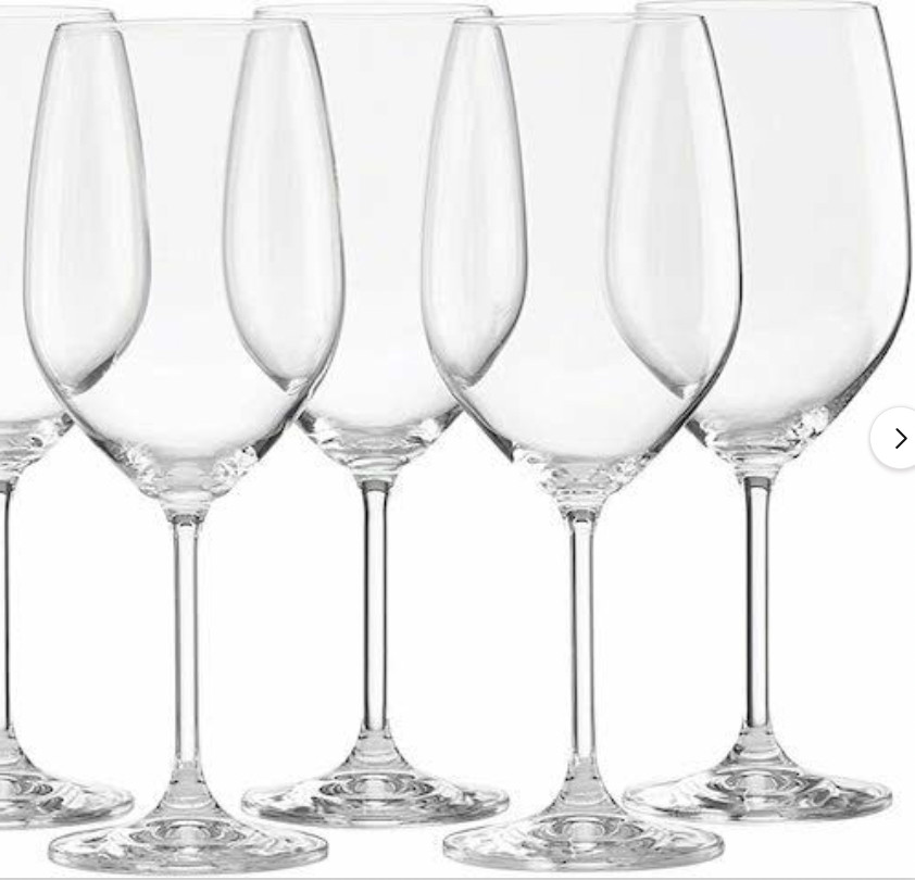 LENOX Tuscany Classics All Purpose White Wine Glasses- Set of 4