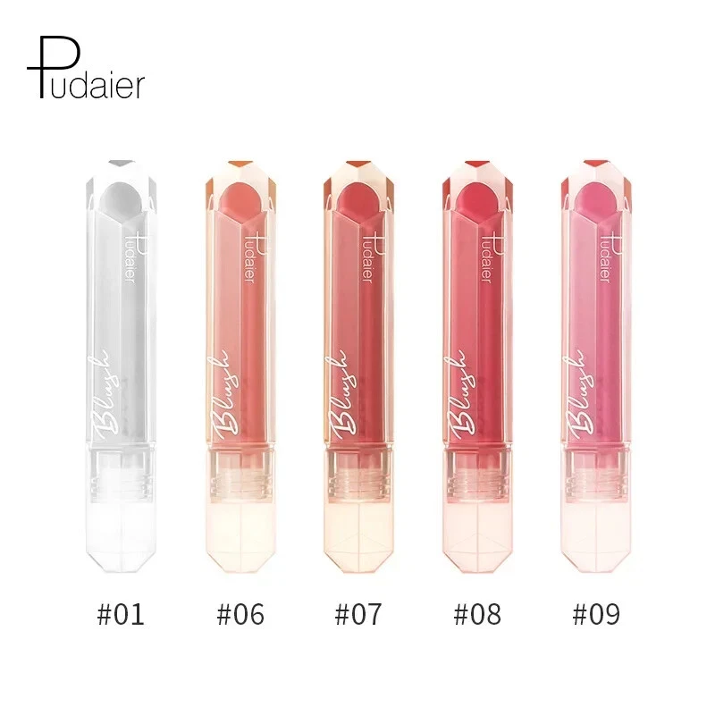 5 Color / Set Multi-use Silky Sponge Brush Face Contour Highlight Rouge Blushes - Image 4 of 4