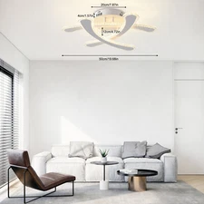 Creative LED Ceiling Lamp 36-72W 110-220V  Energy Saving 7-15m2  Lighting Area