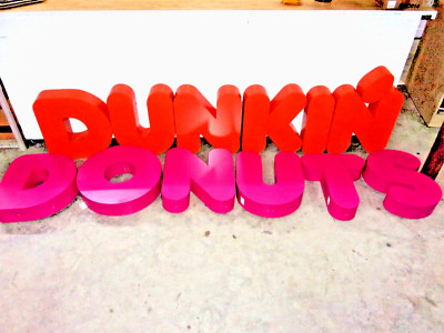 ダンキドーナツ 看板 Dunkin EXIT ビンテージ サイン ダン e439 ビンテージ DUNKIN' DONUTS ダンキンドーナツ ライトサイン 看板