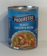 4 CANS Progresso Traditional Hearty Chicken  Rotini Soup 19 oz FREE SHIPPING 
