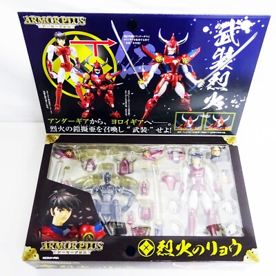 ARMOR PLUS SAMURAI Troopers ronin Rekka no Ryo Action Figure Bandai EUR